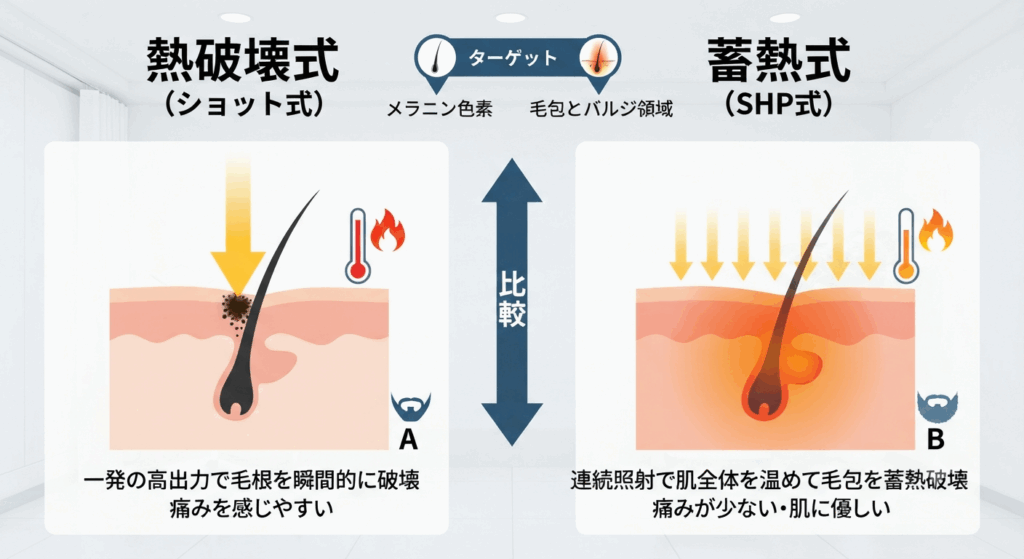 熱破壊式と蓄熱式の違い